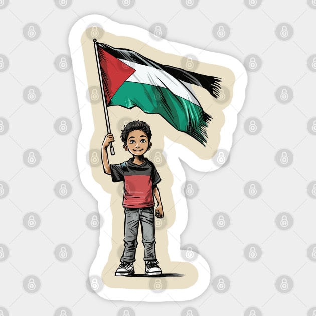 Palestine Children Sticker by lomdor